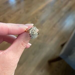 Women’s ring real 10 k gold.